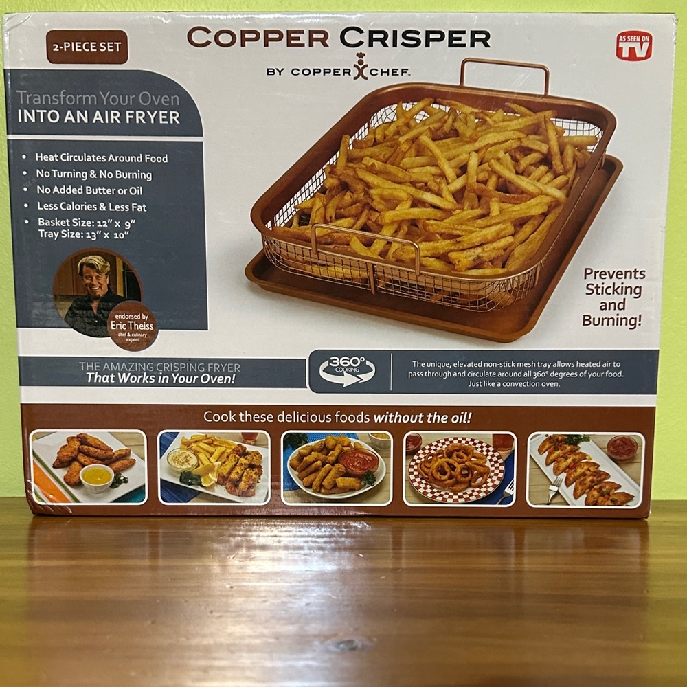 Copper Crisper 2-Piece Set